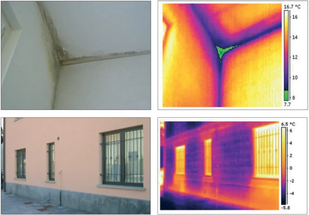 Termografia Infrarossi - Certificazione energetica con l'analisi termoflussimetrica e la termografia IR